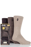 Mens 3 Pair Jeep Terrain Leisure Socks Gift Box