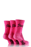 Ladies 3 Pair Jeep Luxury Terrain Boot Socks