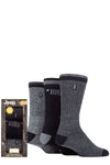 Mens 3 Pair Jeep Terrain Leisure Socks Gift Box