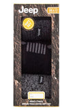 Mens 3 Pair Jeep Terrain Leisure Socks Gift Box