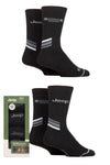 Mens 4 Pair Jeep Performance Poly Gift Boxed Boot Socks