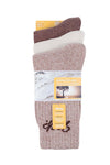 JL004 LADIES' CUSHIONED FOOT COTTON BOOT SOCKS