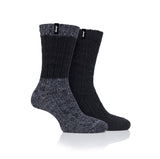 JM937 MEN'S WOOL BLEND THERMAL BOOT SOCKS